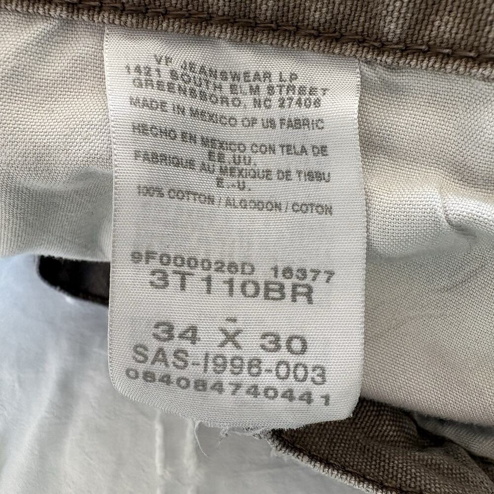 C.E. Schmidt Workwear Carpenter Pants Brown Canvas Utility 34x30 - Picture 5 of 12